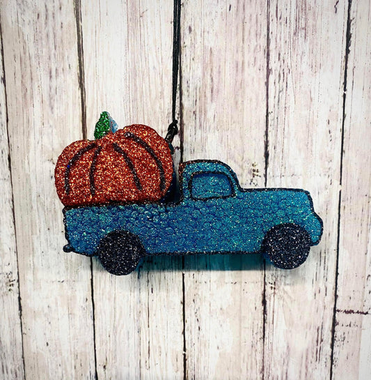 Truck with Pumpkin